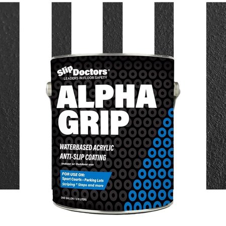 SLIPDOCTORS SlipDoctors - Alpha Grip Gal Black S-CT-ALPHABLK1G